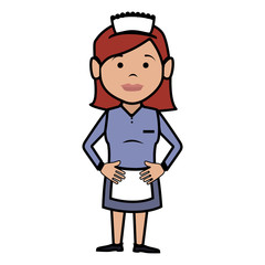 room service character hotel service vector illustration design