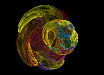 Colorful watercolor pattern abstract background clouds art