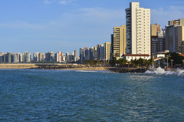 Praia de Iracema beach, Fortaleza, Ceara, Brazil