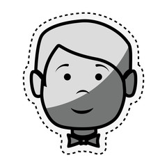 waiter hotel service isolated icon vector illustration design