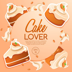 Cake Elements : Vector Illustration 