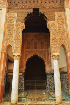 Saadian Tombs, Medina, Marrakesh, Morocco