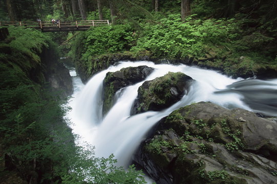 Sol Duc Falls, Olympic National Park, Washington state