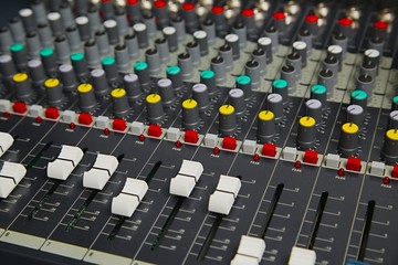 Audio Mixer Board