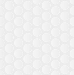 Bubble Wrap. White Neutral Seamless Pattern for Modern Design in