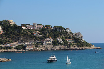 Obraz premium View of the Port De Nice.