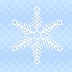 vector snowflake icon