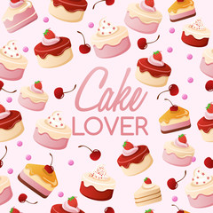 Cake Elements : Vector Illustration 