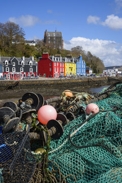 Tobermory harbour, Isle of Mull, Inner Hebrides, Argyll and Bute, Scotland