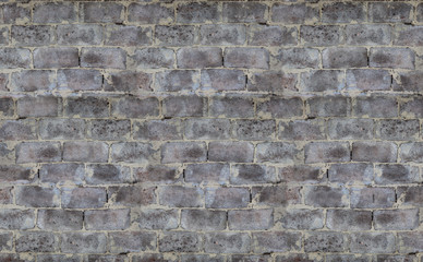Wall build from stony blocks