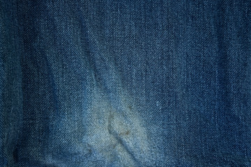 Old jean background and textured