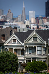 Painted Ladies Alamo Square San Francisco Kalifornien