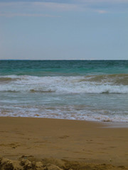 summer time and blue sky  and sea