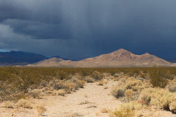Rain Clouds, Death Valley