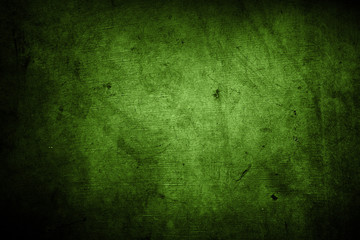Grunge green textured concrete background