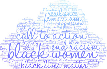 Black Women Word Cloud