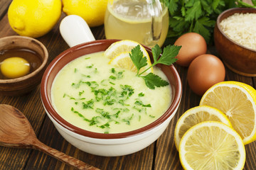 Greek lemon soup