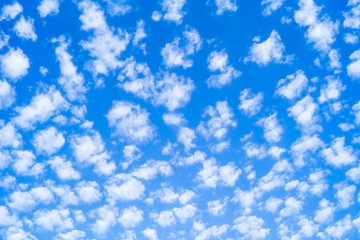 Blue sky with clouds