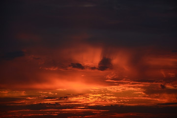 Fototapeta na wymiar Dramatic sky as a background