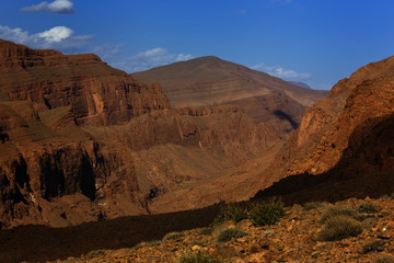 Todra Schlucht, Tinghir, Marokko, Weg zum Plateau < english> Todgha Gorges, Tinghir, Morocco