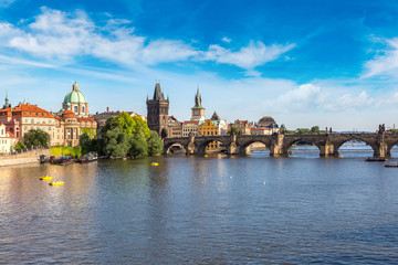 Panoramic view of Prague
