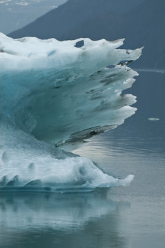 Iceberg Profile, Endicott Arm, Alaska