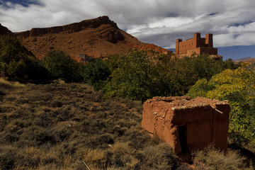 Kasbah Ait Youl, Dades Schlucht, Boumalne Dadès, Marokko