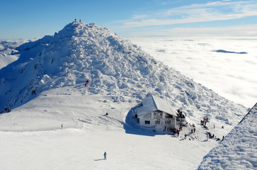 View of the top of the mountain Chopok. © dragunoff