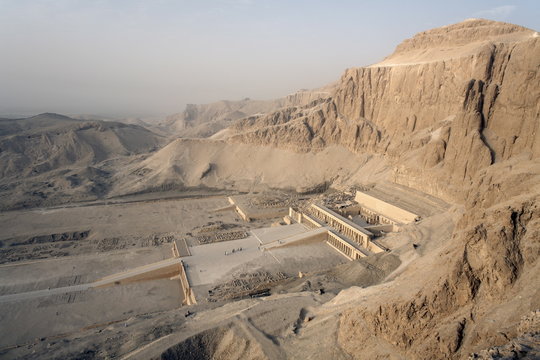 Deir al Bahri, Funerary Temple of Hatshepsut, Valley of the Kings, Thebes, Egypt
