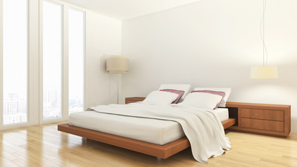 Camera da letto moderna