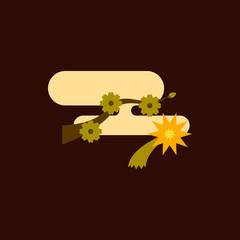 branch Vector illustration of Chinese new year celebration in flat style tree blossoming branch and fireworks