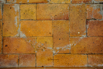 wall bricks background pattern vintage very old