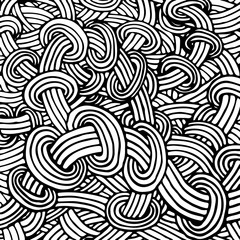 Abstract background with doodle style, zen tangle for you design