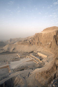 Deir al Bahri, Funerary Temple of Hatshepsut, Valley of the Kings, Thebes, Egypt