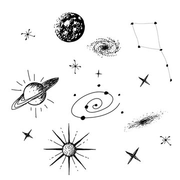 Vector illustration of universe