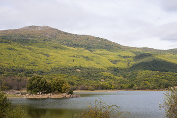 Fototapeta premium Embalse de los Morales, Madrid