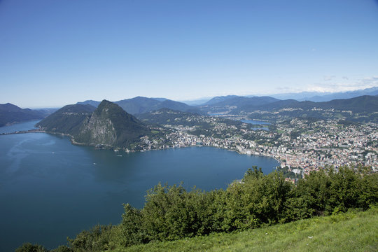 Lake of Lugano, Lugano, Canton Tessin