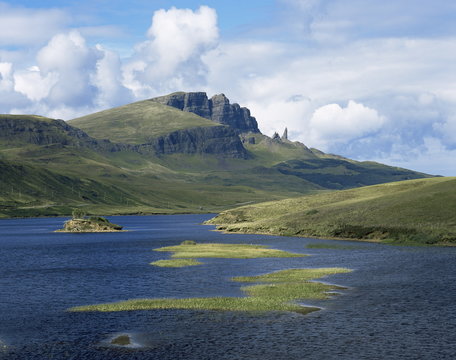 Loch Fada and the Storr, 719m, Isle of Skye, Scotland