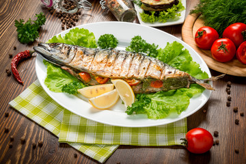 tasty and healthy food on the table, useful food products