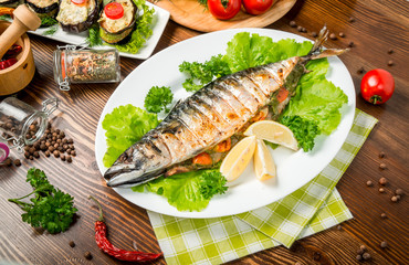 tasty and healthy food on the table, useful food products