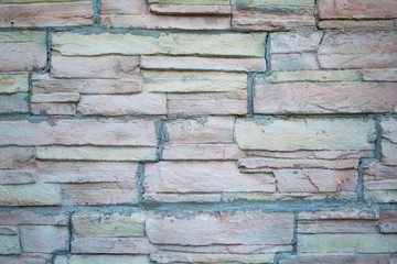 concrete brick wall with modern design form, grunge