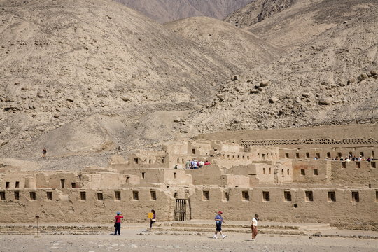 Tambo Colorado Inca Ruins near Pisco City, Ica Region, Peru