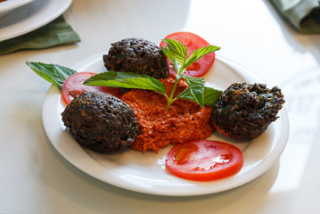 Traditional starter of Antakya, Yumurta Occesi