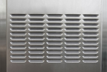 Metal ventilation grille
