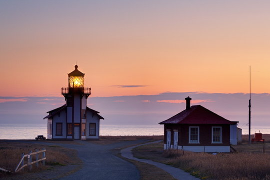 Point Cabrillo Lighthouse, Mendocino County, California 