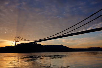 Obraz premium Fatih Sultan Mehmet Bridge