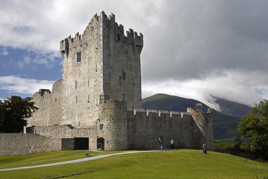 Ross Castle, Killarney National Park, County Kerry, Munster, Republic of Ireland