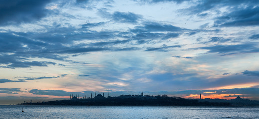 Istanbul silhouette