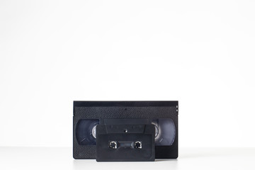 video and cassette tape