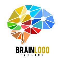 brain vector logo